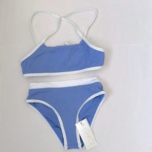 NWT L*Space Hannah Set 2 Piece Girls Swimsuit Size 6 Retails for $98